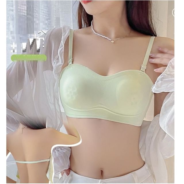 Wildery-Plain Seamless Bra
