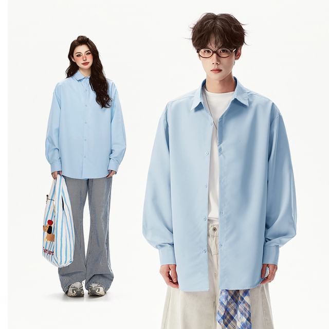 Wolfkane-Long-Sleeve Plain Shirt