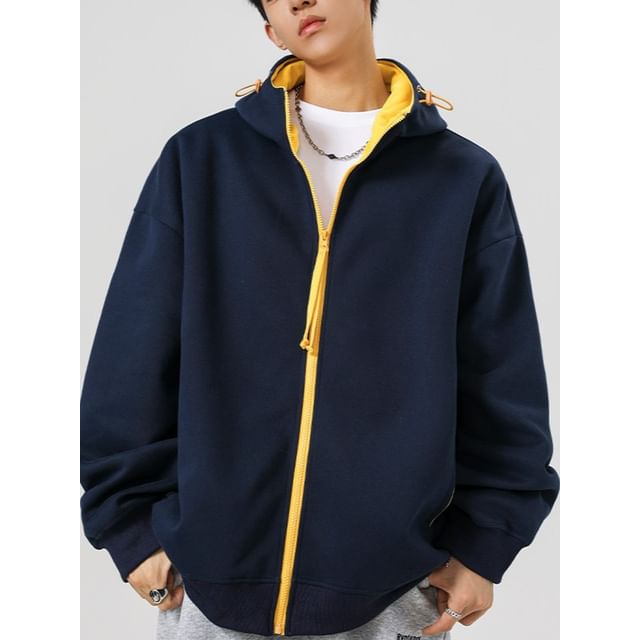 Wolfkane-Two Tone Zip-Up Hoodie