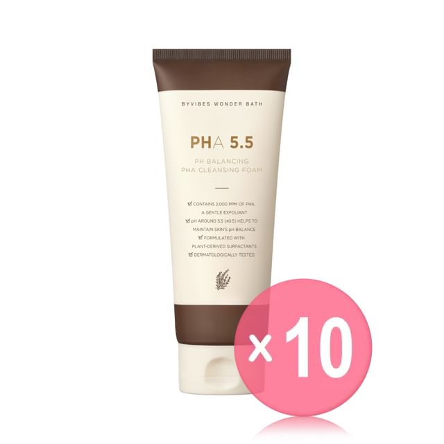 WONDER BATH-pH Balancing PHA Cleansing Foam 10pcs Bundle Set