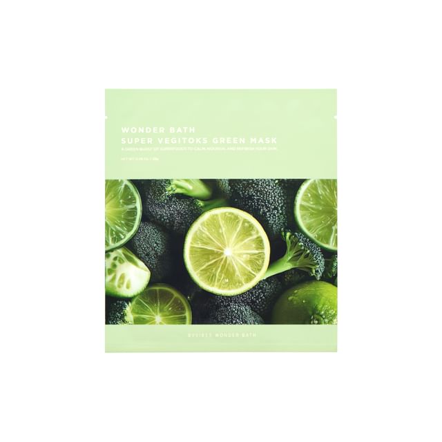 WONDER BATH-Super Vegitoks Green Mask