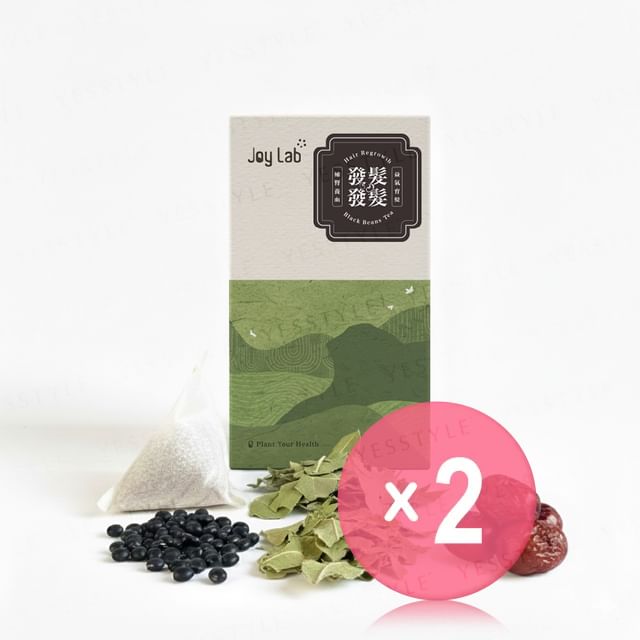 Woopvibes-Joy Lab Hair Regrowth Black Beans Tea 2pcs Bundle Set