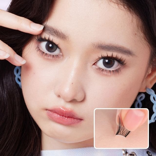 Worthbuy-Glue-free Natural Multipack False Eyelashes Cluster