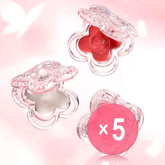 xixi-Butterfly Watery Glow Blush Cream - E01-E03 5pcs Bundle Set