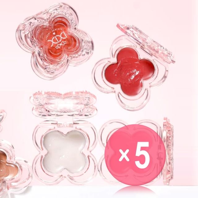 xixi-Butterfly Watery Glow Blush Cream - E04-E05 5pcs Bundle Set