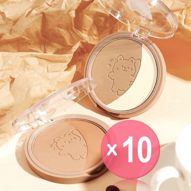 xixi-Color Correcting Concealer Palette - 2 Colors 10pcs Bundle Set