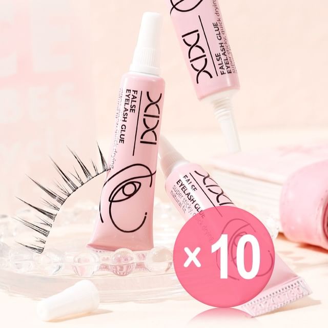 xixi-Eyelashes Glue 10pcs Bundle Set