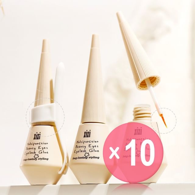xixi-Eyelashes Glue 10pcs Bundle Set