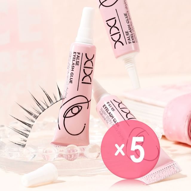 xixi-Eyelashes Glue 5pcs Bundle Set