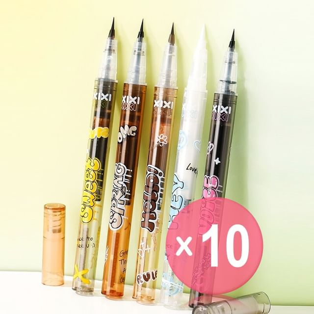 xixi-Flower Tiny Light Eyeliner - U4-U5 10pcs Bundle Set