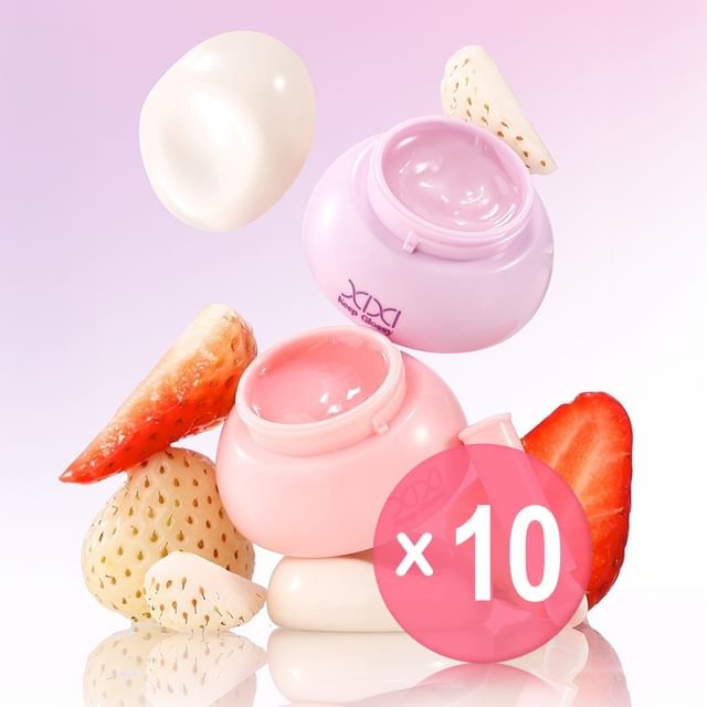 xixi-Gentle Moisturizing Luminous Lip Mask - 2 Colors 10pcs Bundle Set