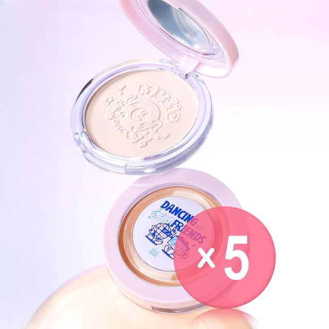xixi-Punk Future Soft Focus Powder - 3 Colors 5pcs Bundle Set