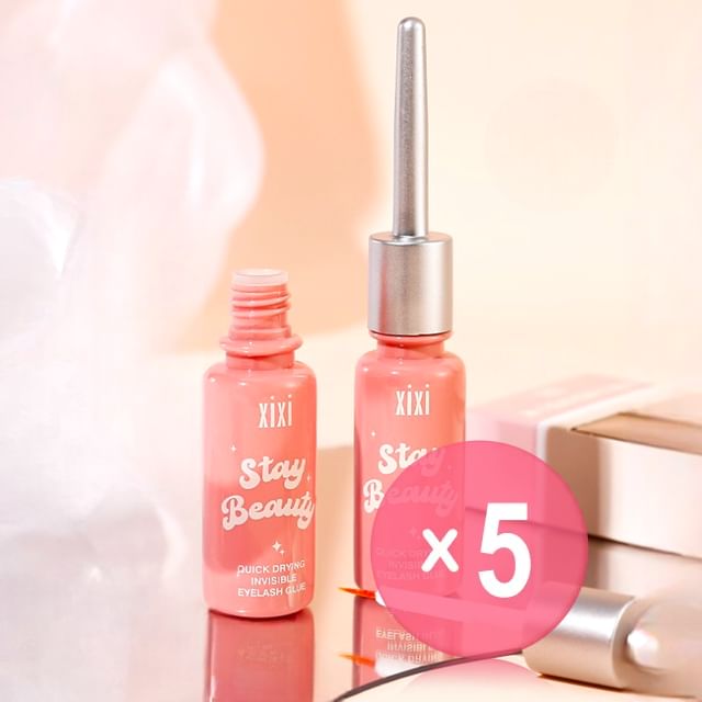 xixi-Quick Drying Invisible Eyelash Glue Eyelash Glue 5pcs Bundle Set