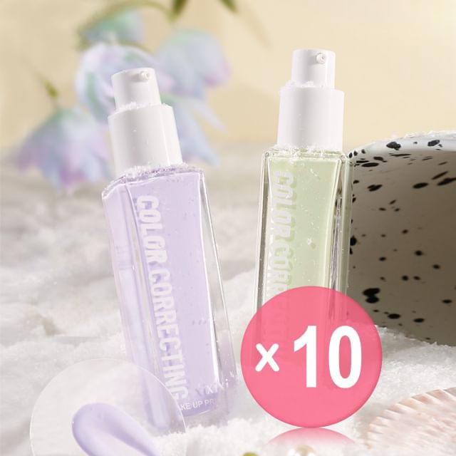 xixi-Refreshing Makeup Base - 2 Shades 10pcs Bundle Set