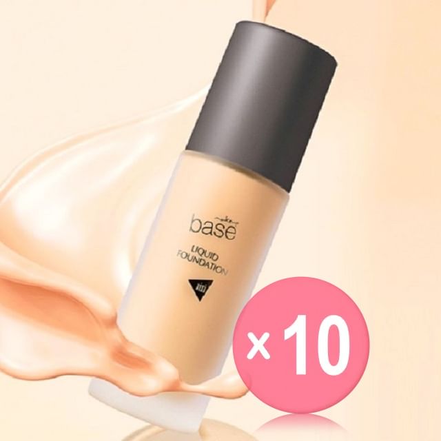 xixi-Silky Liquid Foundation - 2 Colors 10pcs Bundle Set