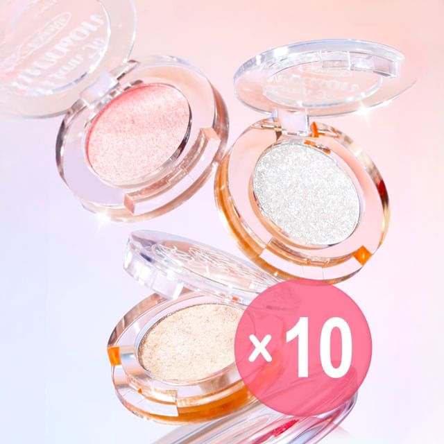 xixi-Silver Moon Highlighter - 5 Colors 10pcs Bundle Set