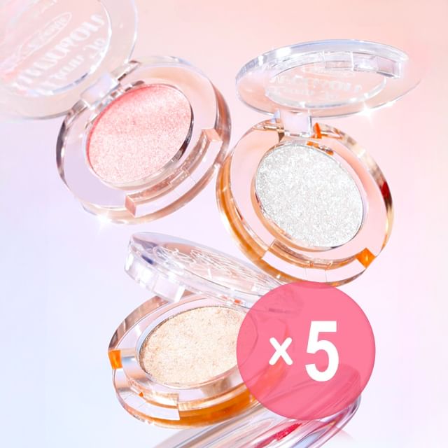 xixi-Silver Moon Highlighter - 5 Colors 5pcs Bundle Set