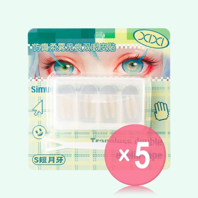 xixi-Traceless Double Eyelid Tape 5pcs Bundle Set