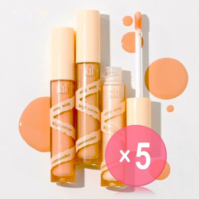 xixi-Tread The Snow Flawless Concealer - 3 Colors 5pcs Bundle Set