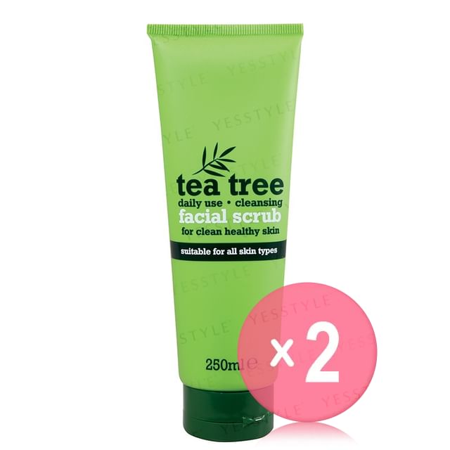 XPEL-Tea Tree Facial Scrub 2pcs Bundle Set