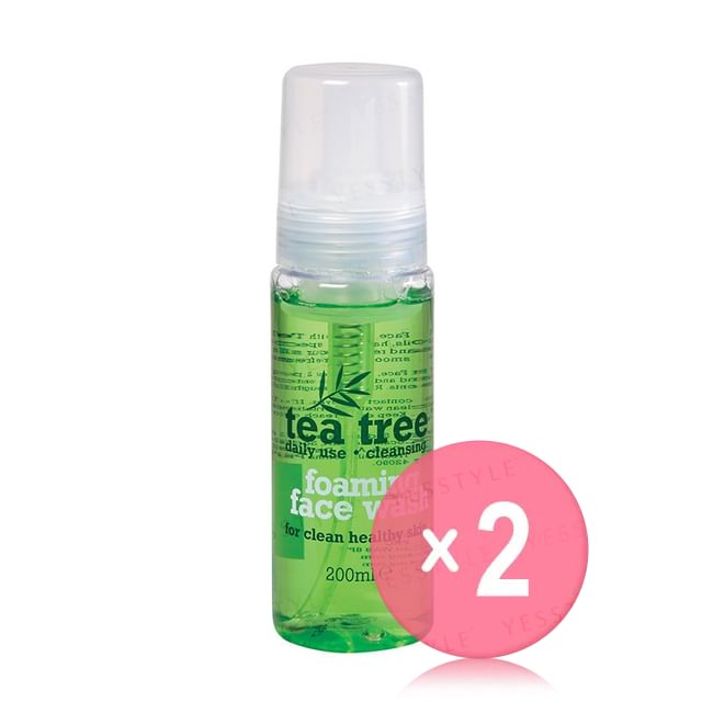 XPEL-Tea Tree Foaming Face Wash 2pcs Bundle Set