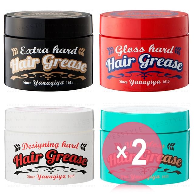 Yanagiya-Hair Grease 2pcs Bundle Set