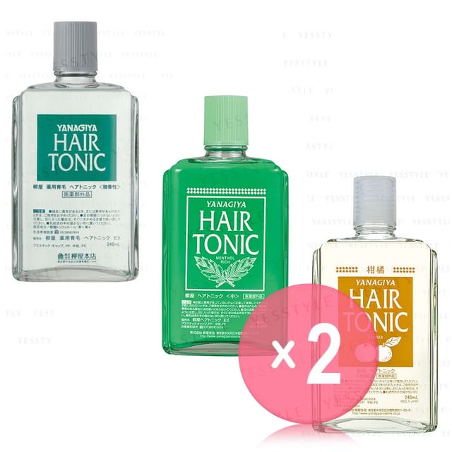 Yanagiya-Hair Tonic 2pcs Bundle Set