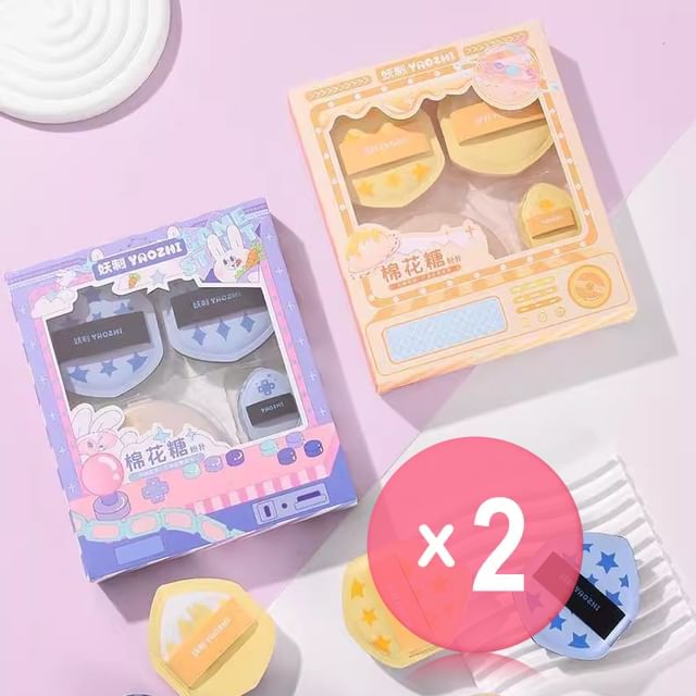 YAOZHI-Marshmallow Powder Puff Set with Case 2pcs Bundle Set