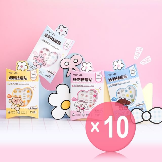 YAOZHI-Nikioooo Edition Pimple Patch - 4 Types 10pcs Bundle Set