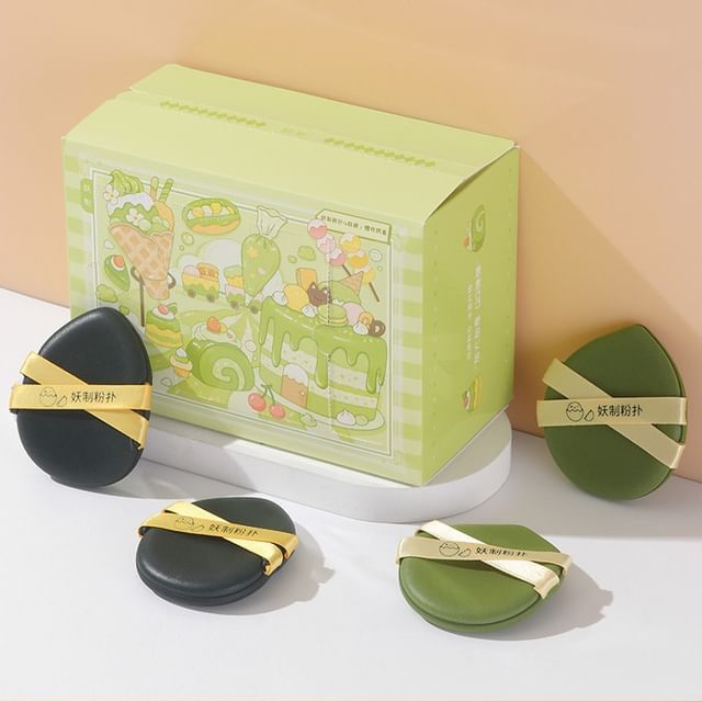YAOZHI-Poke-Poke Puff Cushion Set with Case-4 Stück