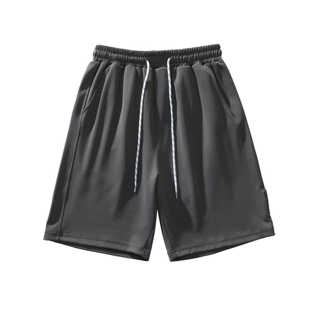 Yelmenor-Mid Rise Plain Shorts