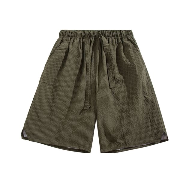 Yelmenor-Mid Rise Plain Shorts