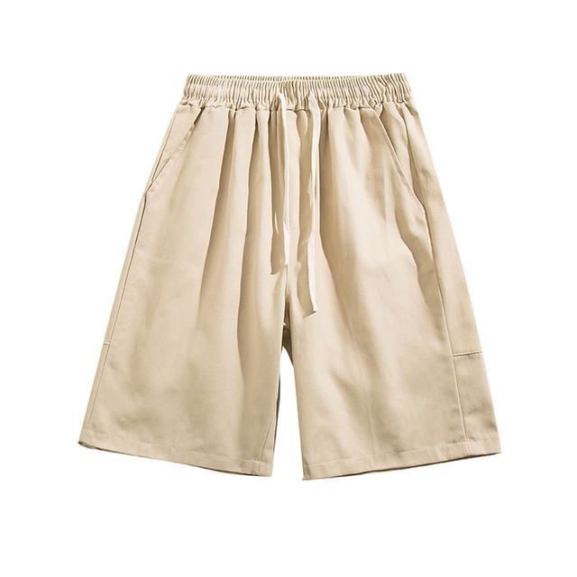 Yelmenor-Mid Rise Plain Shorts