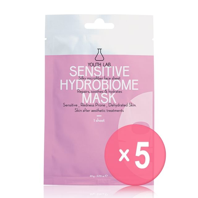 YOUTH LAB-Sensitive Hydrobiome Sheet Mask 5pcs Bundle Set