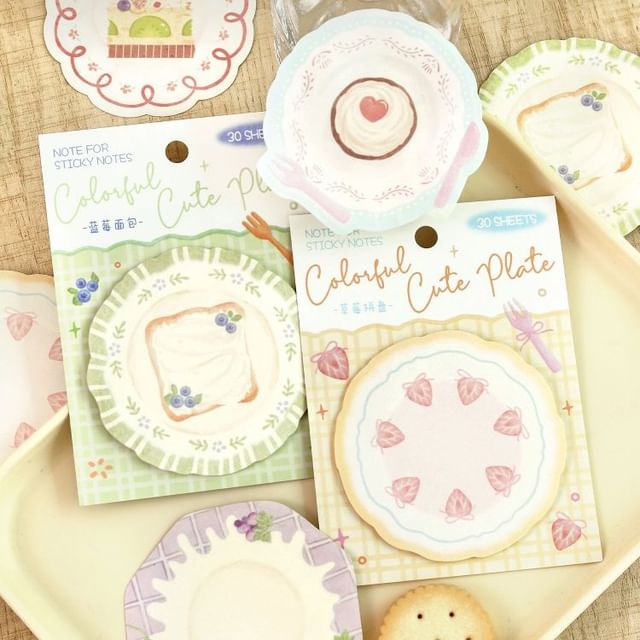YUNO - Dessert / Flower / Bakery Sticky Note (Various Designs) | YesStyle