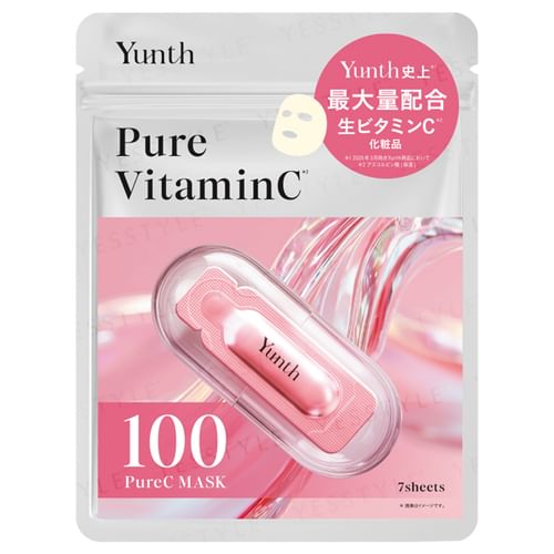 Yunth Pure VA Derma Serum & Sheet Mask他 Yunth - Pure Vitamin C Sheet Mask | YesStyle