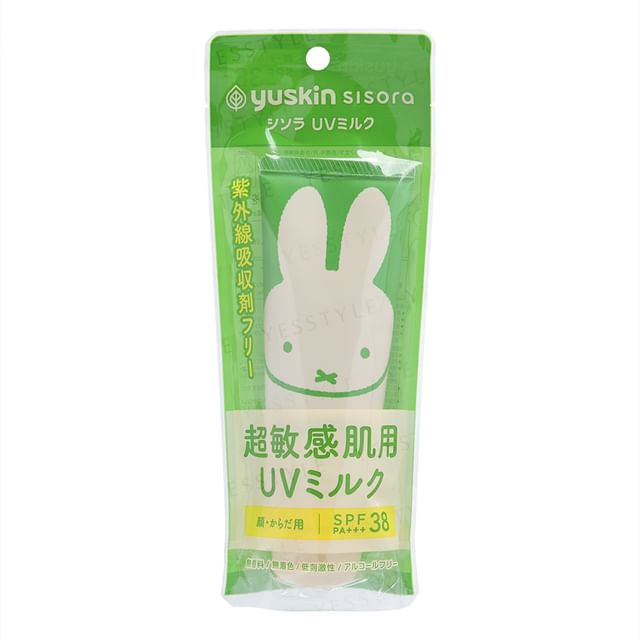 Yuskin - Miffy Sisora UV Milk SPF 38 PA+++ For Sensitive Skin