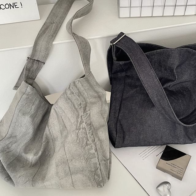 ZenlyHabit-Denim Crossbody Bag