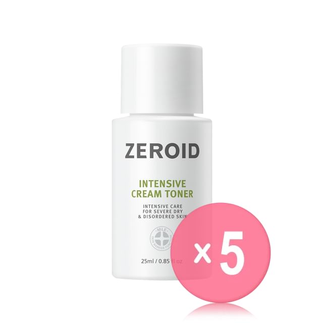 ZEROID-Intensive Cream Toner Mini 5pcs Bundle Set