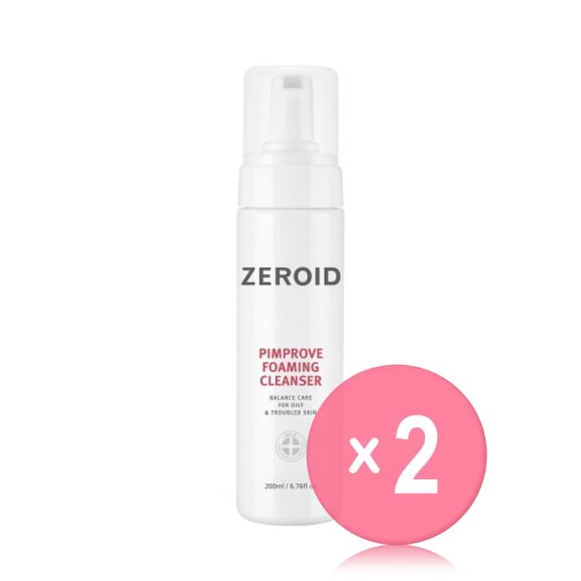 ZEROID-Pimprove Foaming Cleanser 2pcs Bundle Set