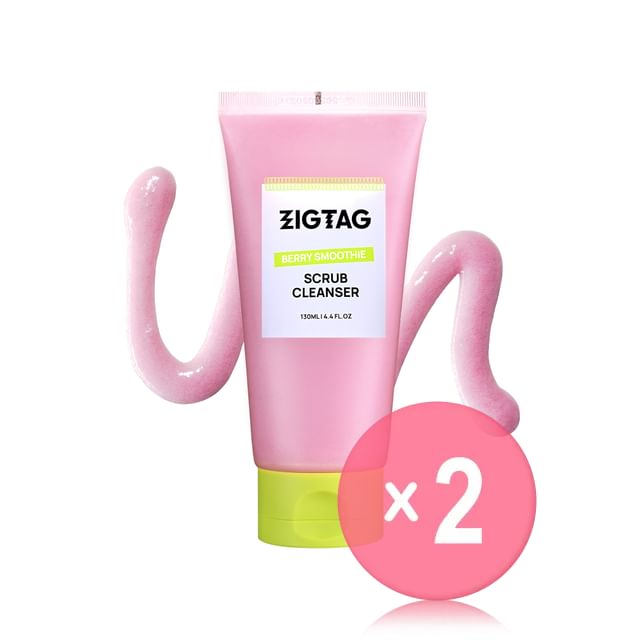 ZIGTAG-Berry Smoothie Scrub Cleanser 2pcs Bundle Set