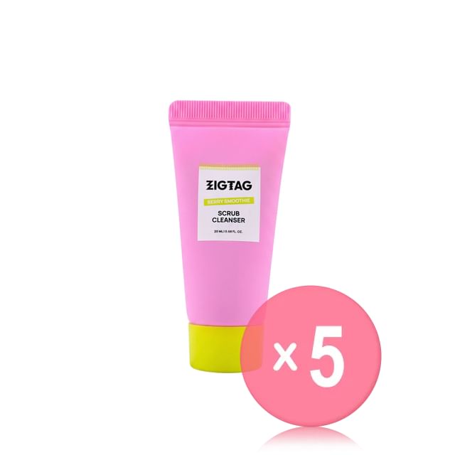 ZIGTAG-Berry Smoothie Scrub Cleanser Mini 5pcs Bundle Set