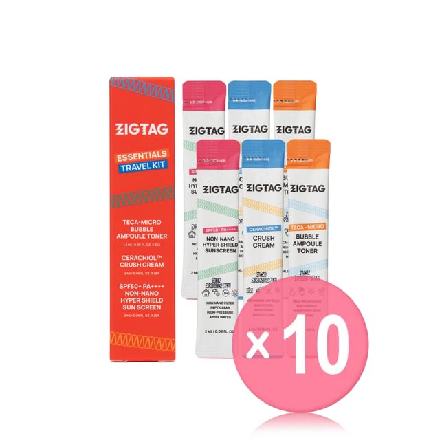 ZIGTAG-Essentials Travel Kit 10pcs Bundle Set