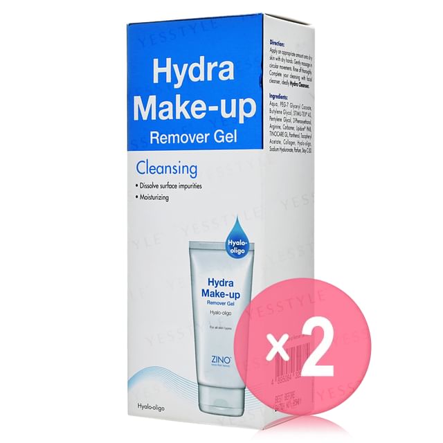 Zino-Hydra Make-Up Remover Gel 2pcs Bundle Set