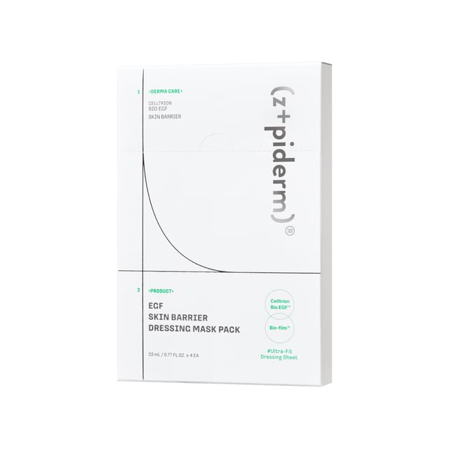 zipiderm-EGF Skin Barrier Dressing Mask Pack Set