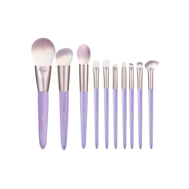 ZOREYA-Set of 10 Makeup Brush with Case