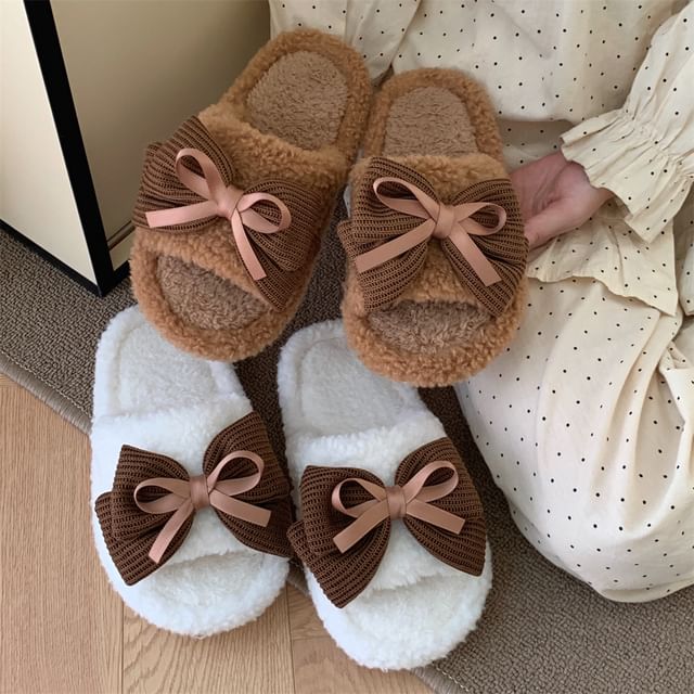 ZORI-Fleece Home Slippers