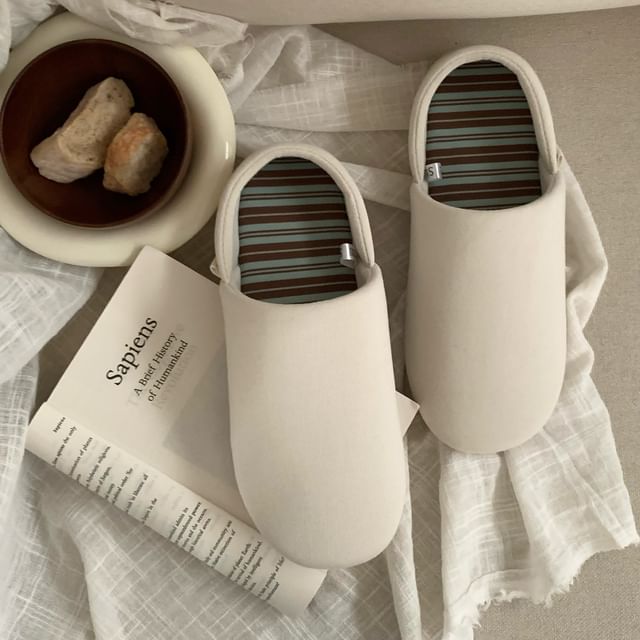 ZORI-Plain Home Slippers