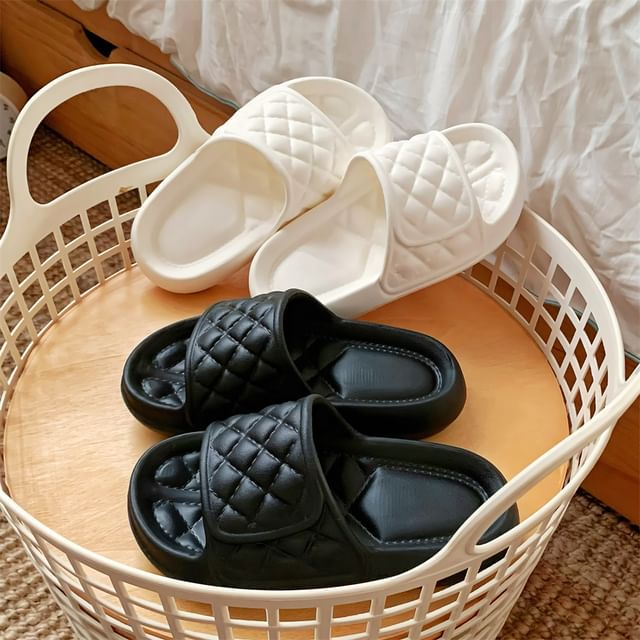 ZORI-Platform Plain Home Slippers