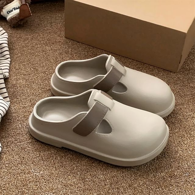 ZORI-Platform Two Tone Mules